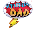 Superhero Dad Folieballon