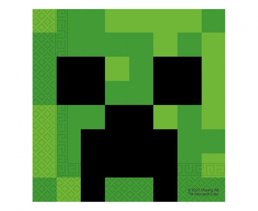 Minecraft - Servietter 20 stk Buldrebasse