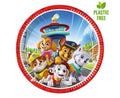 Paw Patrol – Paptallerkener  8 stk. Buldrebasse