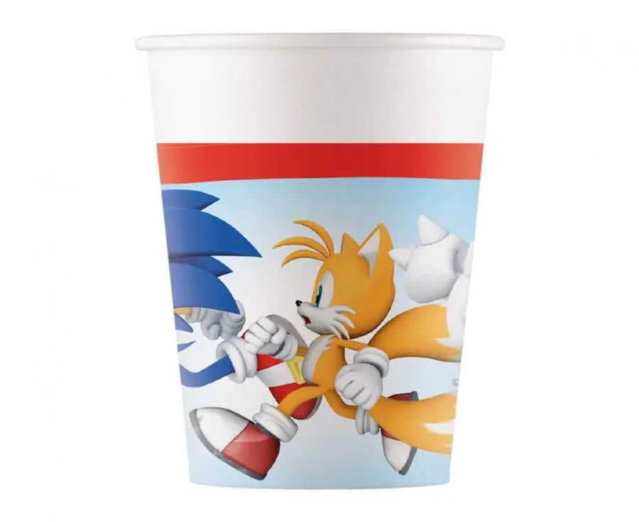 Sonic the Hedgehog - Papkrus 8 stk Buldrebasse