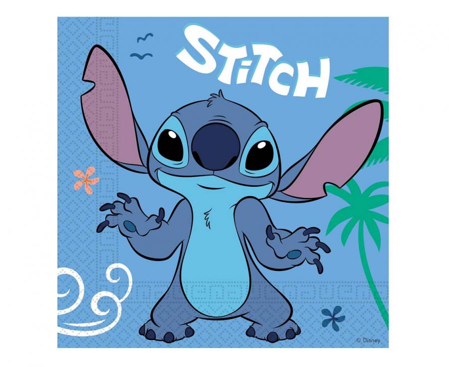 Lilo & Stitch - Servietter 20 stk Buldrebasse
