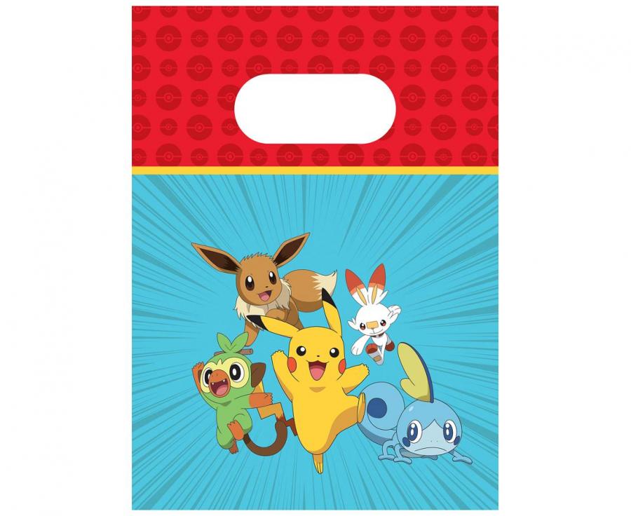 Pokémon - Slikposer af papir 4 stk Buldrebasse