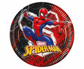Spider-Man - Paptallerkener 8 stk (23 cm) Buldrebasse